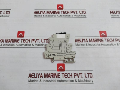 Weidmuller Mrs 24Vdc 1Co Relay Module 8533640000 24V 6A/250V, V. X 2/1 - Used
