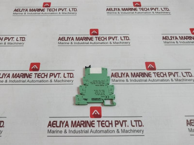 Phoenix Contact Plc-bsp-24Dc/21 Relay Socket Module 24V Dc 2961105 - Used