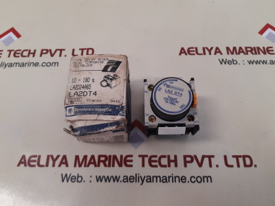 Telemecanique la2 dt4 time delay block la2d24a65
