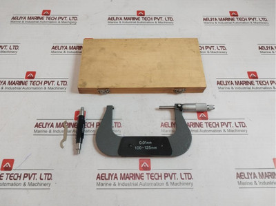 100-125Mm Outside Micrometer Set 0.01Mm - New