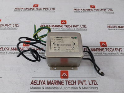 Tyco Electronics 4-1609971-1 Emi Filter F4173A 3Hnp03316-1/00 600 Vac 50/60Hz - Used