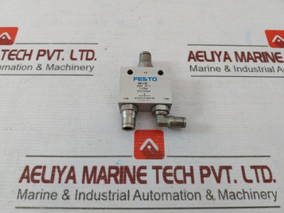 Festo Os-1/8-b Or Gate Pneumatic Manifold Valve 1-10 Bar - Used