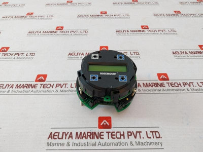 Rosemount Pwb 08732-0867-7 Electromagnetic Flow Meter Display Rev 5.4.5 Ahab1917 - Used Rosemount Pwb 08732-0867-7 Electromagnetic Flow Meter Display Rev 5.4.5 Ahab1917 - Used