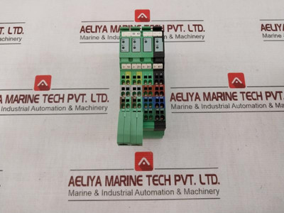 Phoenix Contact Ibs Il 24 Bk-t/U Bus Coupler 24Vdc/500Ma Potential Routing 4A - Used
