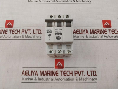 Allen-bradley G250 Circuit Breaker 1492-acb Ser:B 6A 277Vac 25A Ac420V, Ac300V - New