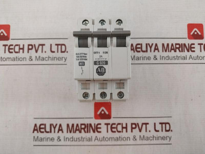 Allen-bradley G020 Circuit Breaker 1492-acb Ser:B Ac420V, Ac300V 25A - New
