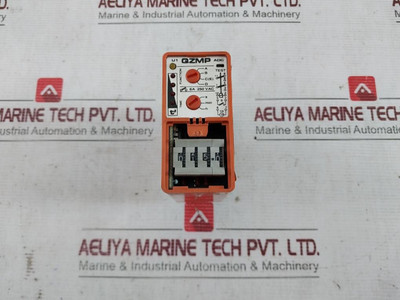 Bircher Qzmp Time Delay Relay 6A 250Vac Ac 20-66V Dc 11-72V 3849.4.134 - Used