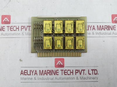 Ams-761 Printed Circuit Board Nf2E-24V Ae1324-44 2000 Ohm 8400T 709 - Used