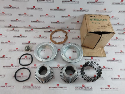 Falk 1100T20 Vertically-split Cover Grid Coupling Assembly Set 100 11001 04 7326-600 - New