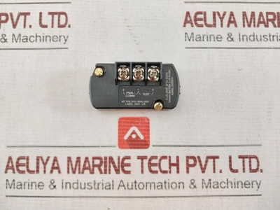 Emerson 2051-9005-0001 Terminal Block Transient Screw Type - Used