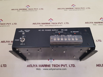 Furuno Electric Pr-240 Ac-dc Power Supply 24Vdc 50/60Hz Furuno Electric Pr-240 Ac-dc Power Supply 24Vdc 50/60Hz