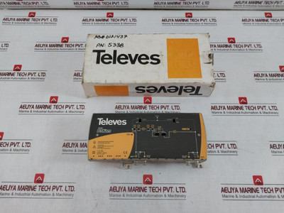 Televes 5338 High-power Broadband Amplifier Dtkom 11006114 196-264V 50/60Hz 16W - Used