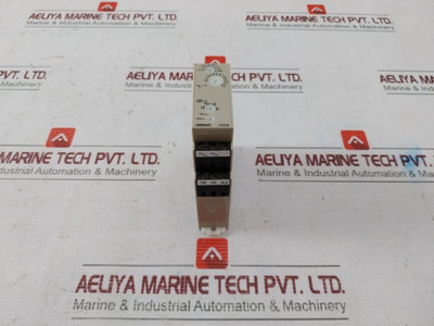 Omron H3Dk-s2 Solid-state Timer 250V Ac 30V Dc 5A 0.1S-1200H 50/60Hz 6.6Va - Used