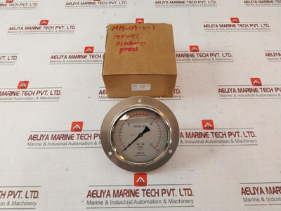 Seonjin Oil100 Pressure Gauge 15.0Mpa 0-150 Bar 0-15 Mpa Mm-09-1-3 - New