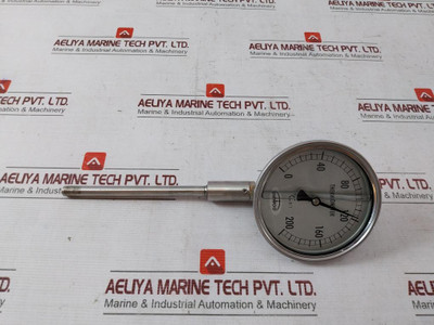 Sinwoo 0-200°C Thermometer 137.Mm 5/1 - Used