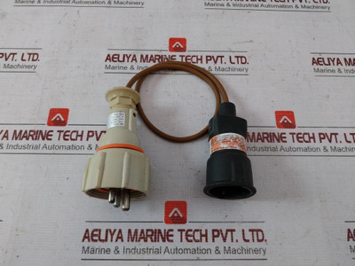 Bticino S2019Ge Socket And Hna Plug 1142/Fs 16A 250V~ Ip44 Ip56 792881 - Used