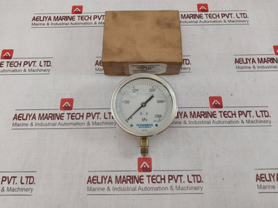 Rhomberg Instruments Pbga10Bb14Uc3Jc01 Pressure Gauge 0-2500 Kpa 1/2 Inch Bsp - New Rhomberg Instruments Pbga10Bb14Uc3Jc01 Pressure Gauge 0-2500 Kpa 1/2 Inch Bsp - New