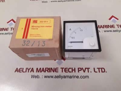 Gossen Rs 202-811 analog panel ammeter Gossen Rs 202-811 analog panel ammeter