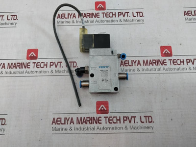 Festo Mfh-3-1/4-s Solenoid Valve 7959 W702 138,120Psi 42Vac 50/60Hz - Used