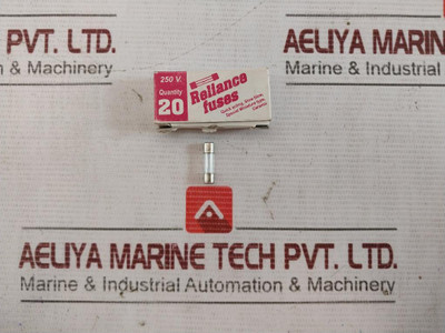 Lot Of 20X Reliance Electronics Rqb Blow Fuse F5Al250V 250V Iec 127 - New