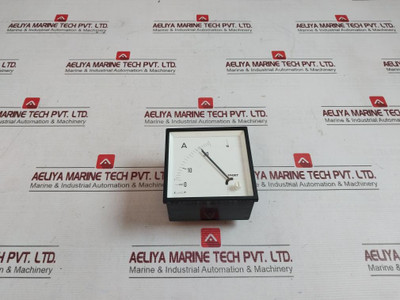 Faget 0-20/50 A Analog Panel Ammeter - Used