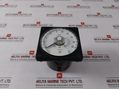 Kuramoto Instrument 0-18Rpm Meter X1000 Dc24V - Used