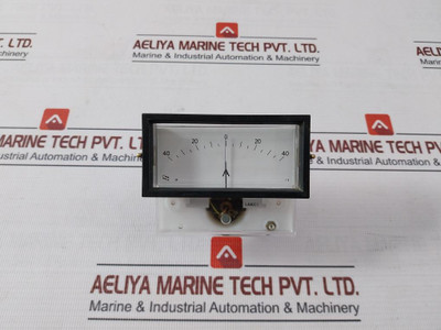 Sifam Analog Ammeter 40-0-40 A, 75-0-75Mv, 5-0-5Ma Nom - Used