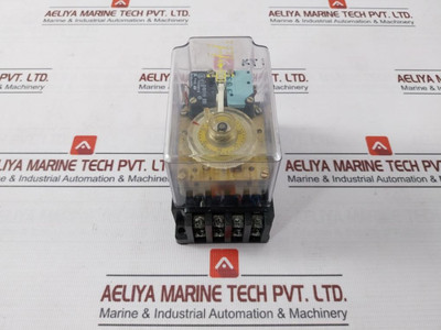 E. Dold & Sohne Zr 712T 2U Time Relay Ac220V 50Hz 4A 2-60S, 10-60 Sec - Used