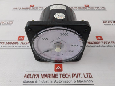 Kyongbo Electric Wa-a2 Panel Ac Ammeter 3500/5A 1.5- 50/60Hz Ks C Iec 60051-2 - Used