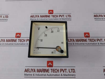 Cgs Italia H96W Analog Voltmeter 0-40V