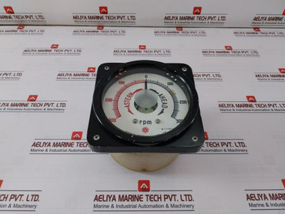 Nippon Zosen Kikai Fe-130 Electric Propeller Shaft Revolution Indicator Dc40V - Used