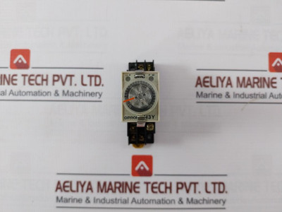 Omron H3Y-2 Timer Relay With Base 0-120 Sec Ac250V-dc30V Pyf08A