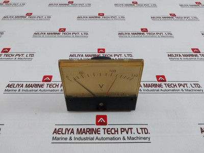 Toyo Keiki Acf-12Nb Volt Meter 0-150V Jis C 1102 Class 1.5 - Used Toyo Keiki Acf-12Nb Volt Meter 0-150V Jis C 1102 Class 1.5 - Used