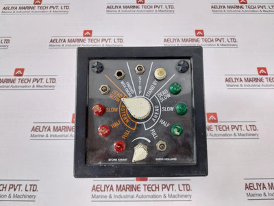 Stork Kwant 332.233 Marine Engine Order Telegraph (Eot) Panel 82141R - Used