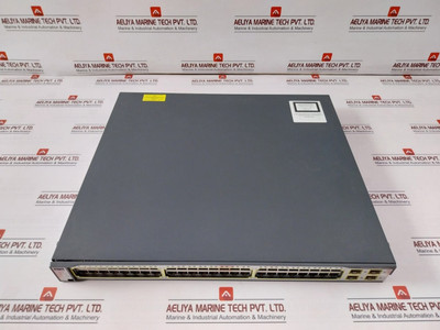 Cisco Ws-c3750G-48Ts-s Catalyst 3750G Series Switch 100–240V 3.0-1.5A 50-60Hz - Used