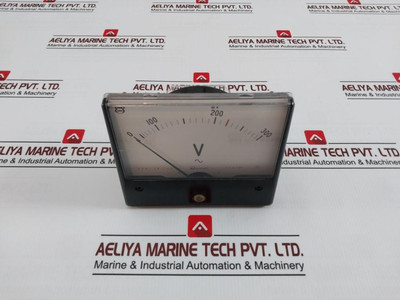 Daiichi Lsk-12 Voltmeter 0-300V~ Jis C 1102 - Used Daiichi Lsk-12 Voltmeter 0-300V~ Jis C 1102 - Used