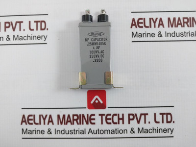 Marcon 25Mwk405K Mp Capacitor 4 .µF 100Wv.Ac 250Wv.Dc - Used