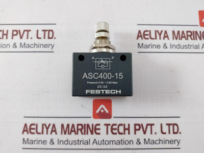 Festech Asc400-15 Flow Control Valve 0.05-0.95 Mpa 23-32 - New