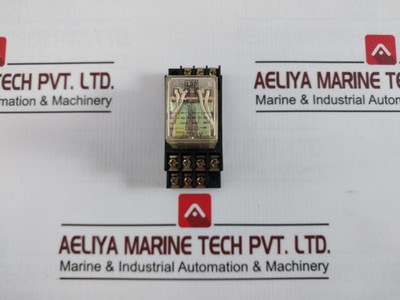 Tokyo Electric Mpm-110 General Purpose Relay With Base Mpf-24 Ac100V - Used Tokyo Electric Mpm-110 General Purpose Relay With Base Mpf-24 Ac100V - Used