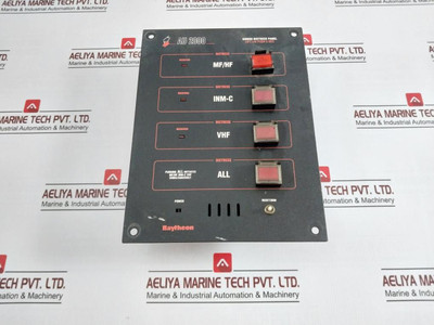 Raytheon Au 2000 Gmdss Distress Panel B33500-00-02-0 Raytheon Au 2000 Gmdss Distress Panel B33500-00-02-0
