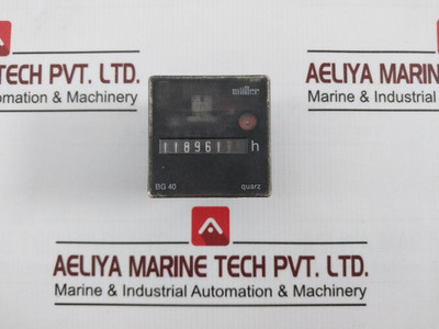 Muller Bg40.X7 Quarz Hour Counter 12-48V Dc - Used