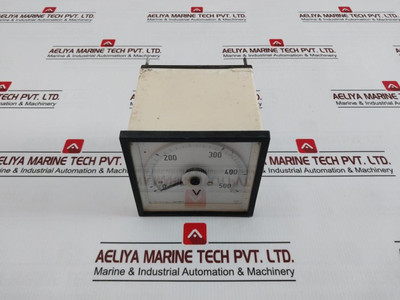 Ime 0-500V Analog Volt Meter 390/100V - Used