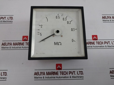 Ime ∞ -5 To 0 MΩ Analog Megaohmmeter 100V - Used Ime ∞ -5 To 0 MΩ Analog Megaohmmeter 100V - Used