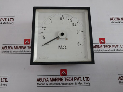 Ime ∞ -5 To 0 MΩ Analog Megaohmmeter 100V - Used