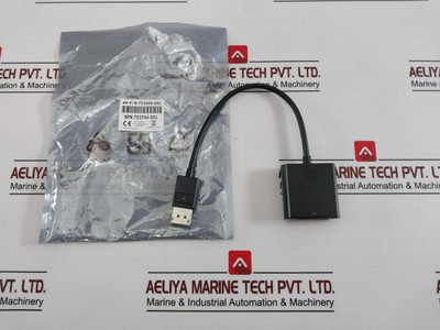 Hp 752660-001 Display Port To Dvi Sl Adapter Rev C 753744-001 Ks10058 - New