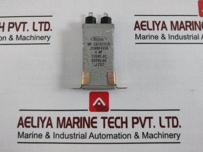 Marcon 25Mwk405K Mp Capacitor 100Wv.Ac 250Wv.Dc 4 µF - Used