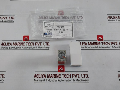 Omron H3Y-4-c Solid-state Timer Power On-delay 24Vdc Ac250V Dc30V 3A Gb14048.5 - New