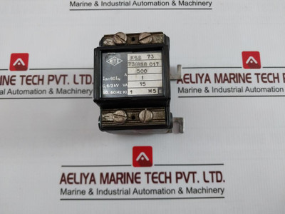 Ritz Kss 73 Current Transformer 50/60Hz 0,6/3Kv - Used