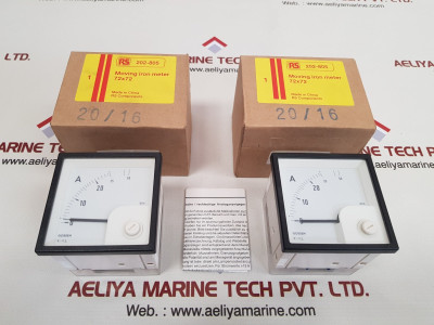 Gossen/Rs 202-805 analog panel ammeter Gossen/Rs 202-805 analog panel ammeter