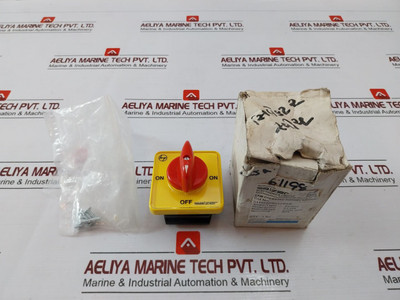 Salzer S25-61198-b03-tdyr Cam Operated Rotary Switch 61198Seb03Tdyr Ac23A-15 Hp